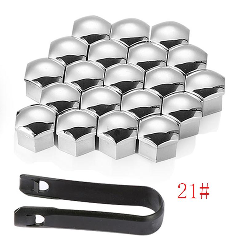 Wheel Nut Rim Cover Tire Screw Cap Decor For Mercedes-Benz A B C E S G M ML GLK CL CLK CLS E GL R SL SLK SLS-class AMG TPMS