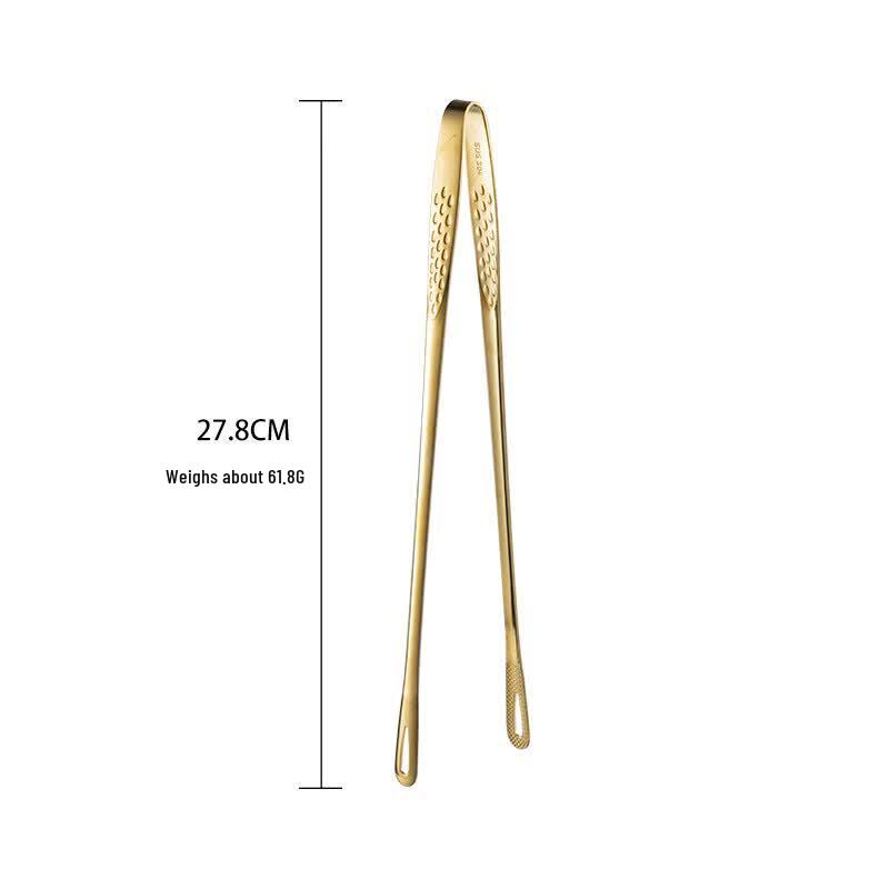 MIAOYUE 304 Stainless Steel Food BBQ Tongs