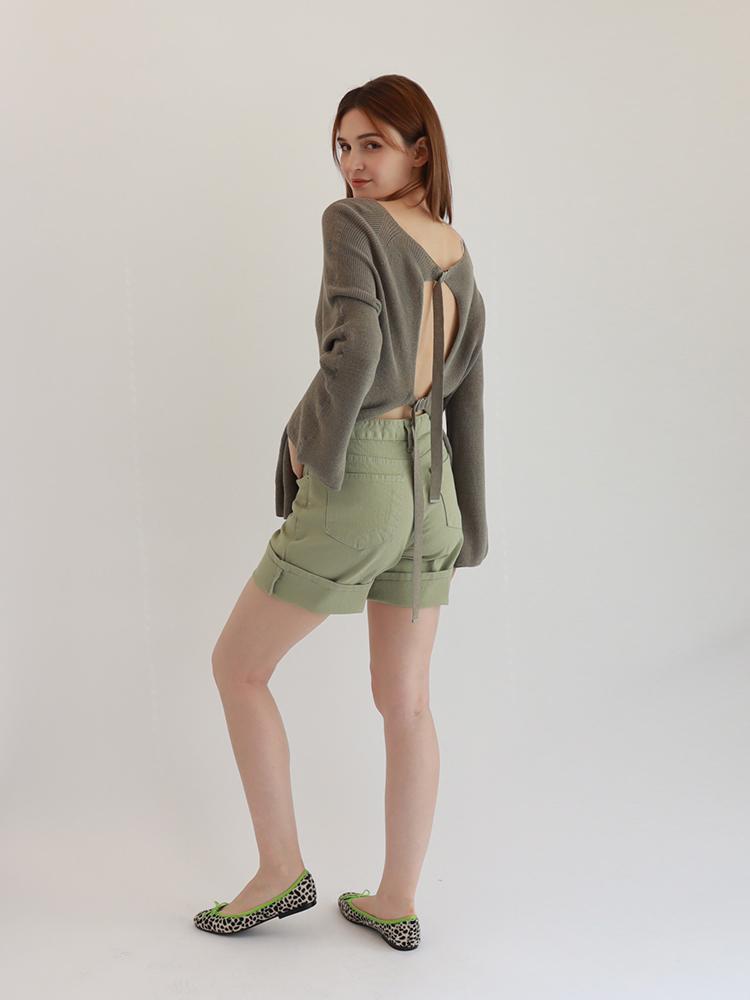 BLAHBANG Whole Garment Sexy Back (Khaki)