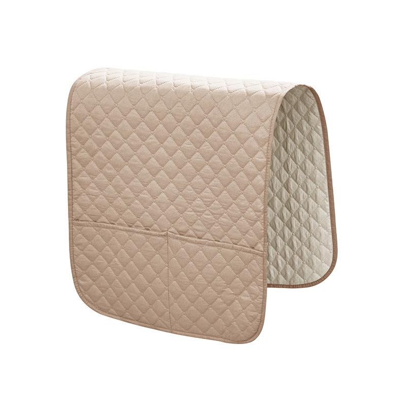 

Водонепроницаемая стеганая накидка на подлокотник дивана с боковым карманом для хранения, однотонная, защитная накладка на подлокотник дивана, современная минималистичная подушка на подлокотник дивана back cushion38x57cm