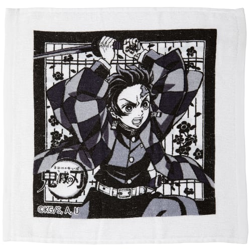 

OSK Bento Box Lunch Box Oshibori Set, Demon Slayer: Kimetsu no Yaiba, Made in Japan, OC-1 Green