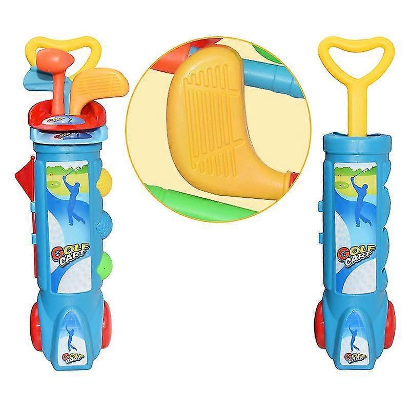 EVAGO Kids Golf Club Set Colorful Mini Golf Toy Outdoor Indoor Small Golf Training Toy Outdoor & Indoor