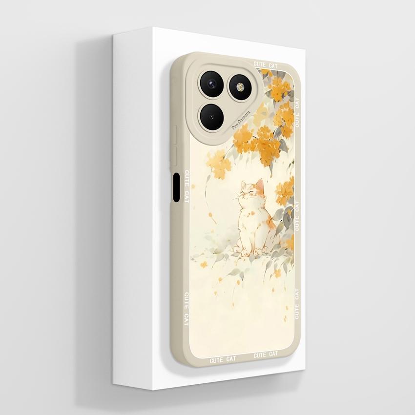 For Tecno Pova 7 6 5 4 Pro Pop 8 9 10 10C Flying Astronaut Phone Cases Camera Protection Liquid Silicone Shockproof Back Covers Shell For Tecno Casing