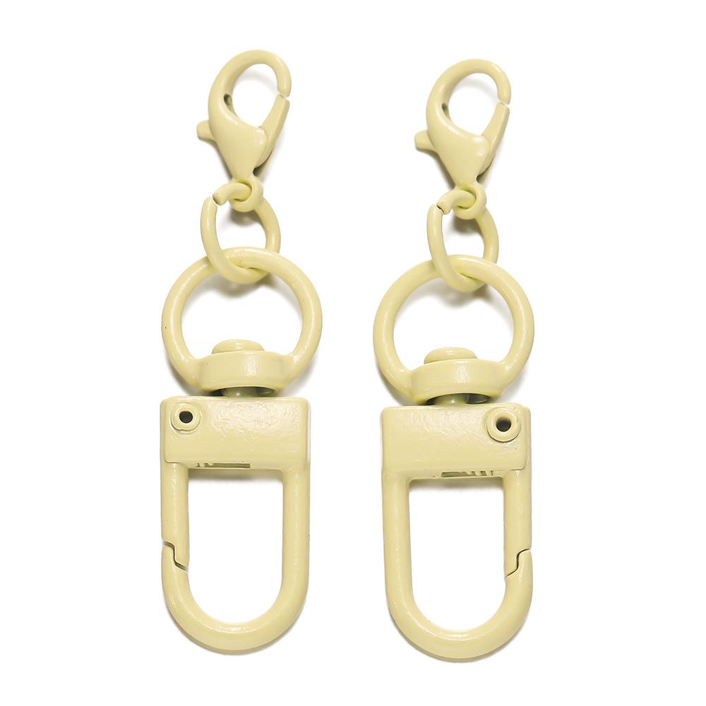 

5/10Pcs Colorful Alloy Snap Lobster Clasp Hooks with 14mm Lobster Clasp for DIY Key Chain Bags Pendants Accessories Wholesale 5pcs светло-желтого