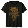 Ancient Greek Spartan Helmet History Mens T-Shirt Womens Tee Graphic Unisex Top
