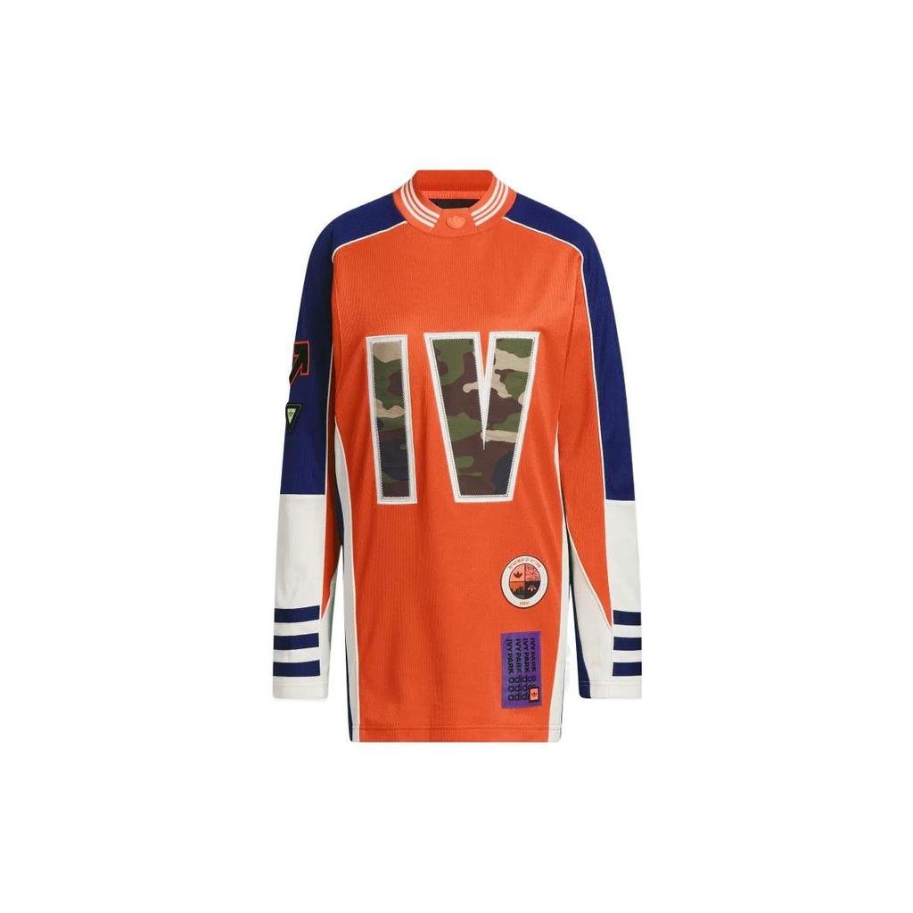 adidas Ivy Park Jersey Top (All Gender Asia Sizing) Solar Orange/Legacy Indigo Unisex Streetwear HS0727