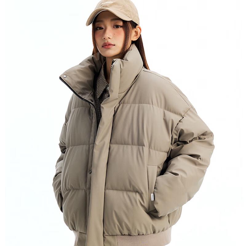 Fingercroxx Unisex Winter Stand-Collar Puffer Jacket