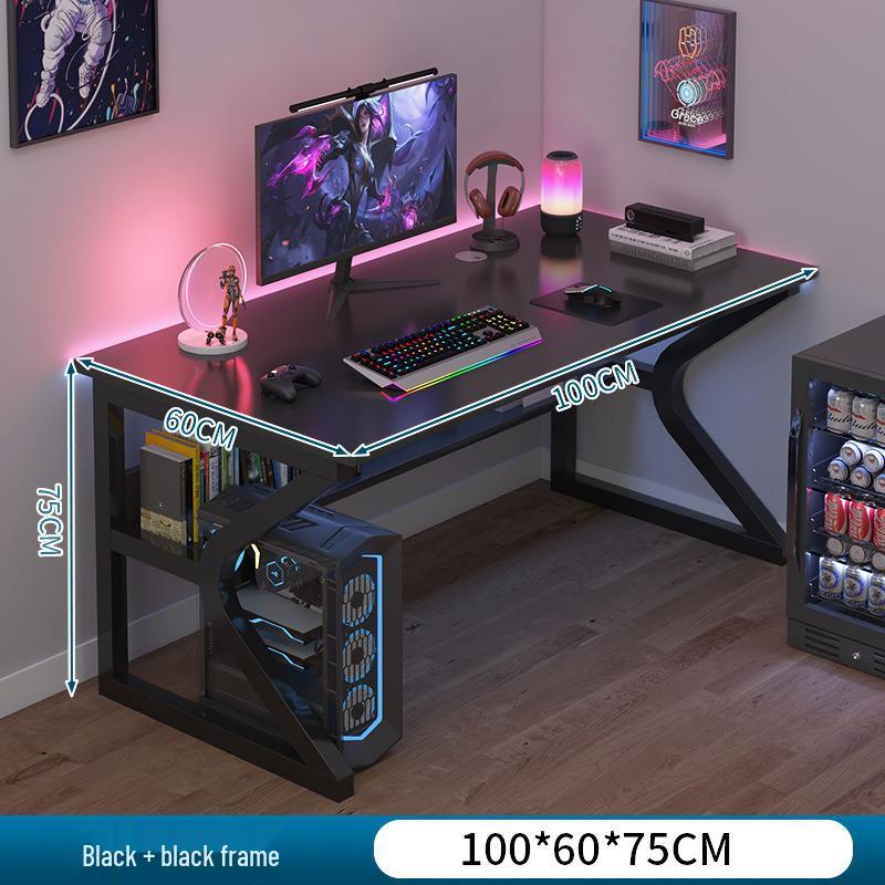 Modern Computer Desk for Home or Office - Simple Study, Gaming, or Bedroom Desk