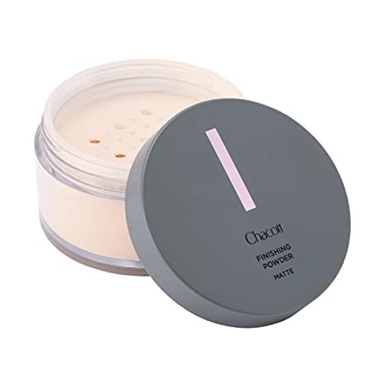 Set of 2 Chacott Finishing Powder Face Powder Prevents Makeup from Smudging and Functional Finishing Powder Matte Suitable for Oily Genderless