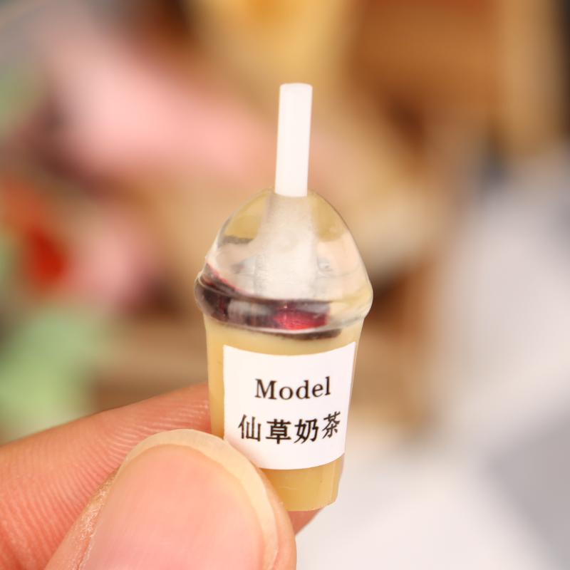 1Pcs 1/12 Dollhouse Simulation Coffee Latte Drink Ornament Toy Dollhouse Miniature Kitchen Food Accessories Decoration Toy
