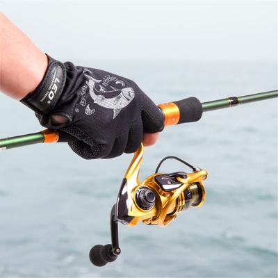 Angelhandschuhe Rutschfest Schnelltrocknend Mit Drei Freiliegenden Fingern Leicht Outdoor Angelhandschuhe Für Männer Frauen