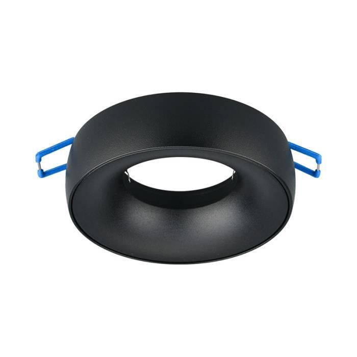 Spot LED - ALPHA - GU5.3/GU10 - Noir - Aluminium - IP20