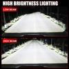 H7 LED Headlight Bulb Mini H4 H1 H11 9005 9006 HB3 HB4 9012 Hir2 5500W 4 Side CSP Chip LED Car Headlamp Auto Diode 360 Turbo LED