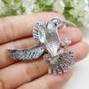 Exquisite Shiny  Hummingbird Brooches For Women Clothing Coat Jewelry Accessries Gift