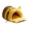 Cat Nest in The Shape of A Bee, Soft And Cute Bed for Indoor Cats, Small Pets, Kittens