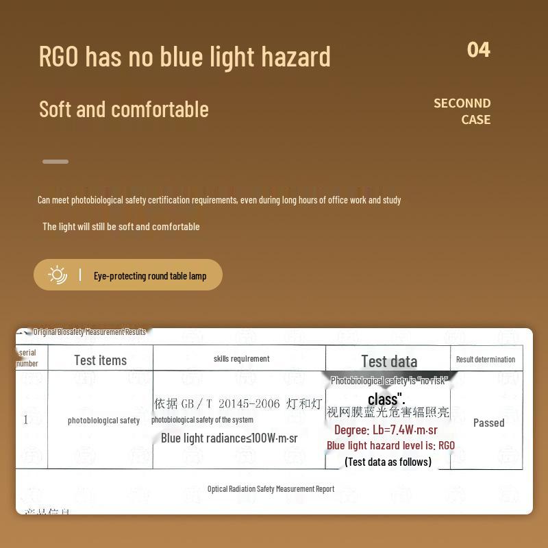 Rechargeable Eye Protection Table Lamp for Dorms and Bedrooms