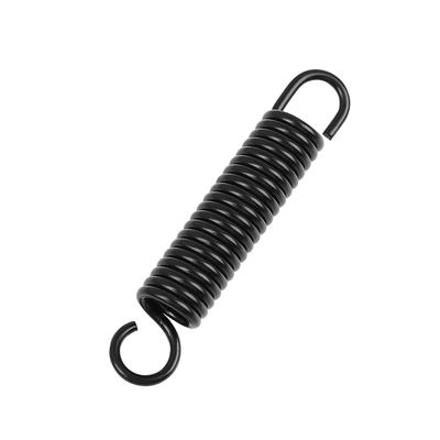 ACROPIX Motorcycle Kickstand Side Stand Return Spring 8.5cm Length Black 1pcs