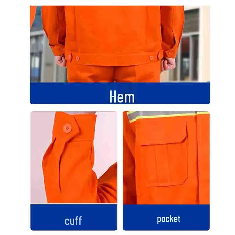 TIANQI Reflective All-Cotton Workwear LCJ2020