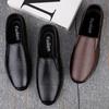 Men's Genuine Leather Casual Shoes, Breathable Soft-soled Office Casual Shoes, Men's Banquet Shoes, Men's Soft Leather Shoes