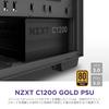 NZXT C1200 Gold PC Power Supply Unit 1200W 80PLUS Gold 3180 Power Supply ATX3.0 PA-2G1BB-JP Plug-in