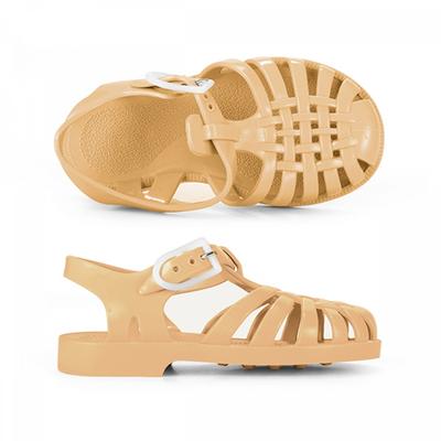 Meduse Sun 201 Beige Light Beige Kids Jelly Shoes Sandals