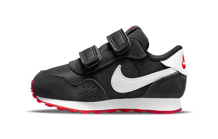 

Nike MD Valiant Hook and loop Low top Toddler Shoes Black White Red Infant And Toddler CN8560-016 25