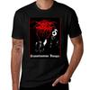 T-Shirt Unisex Darkthrone Fenriz Transilvanian Hunger Top Casual a Maniche Corte per le Feste
