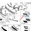 Mercedes-Benz W222 S400 Front Bumper Left & Right Air Intake Grilles