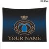 Club Brugge KV Custom Name Wall Tapestry Aesthetic Wall Hanging Printed Fabric Blanket Decorative Tapestries for Bedroom Living Room Home Decor