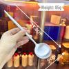 Korean Style Stainless Steel Long-Handle Serving Spoon and Utensil Series