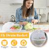 Cesto per frutta universale a prova di mosche, a prova di insetti, fruttiera con coperchio, a prova di moscerini della frutta, cesto per frutta con coperchio, rete a prova di moscerini della frutta