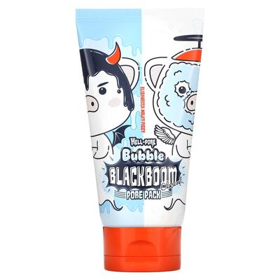 Elizavecca, Milky Piggy, Hell-Pore, Bubble Black Room Charcoal Pore Pack, 5.07 Fl Oz (150 Ml)