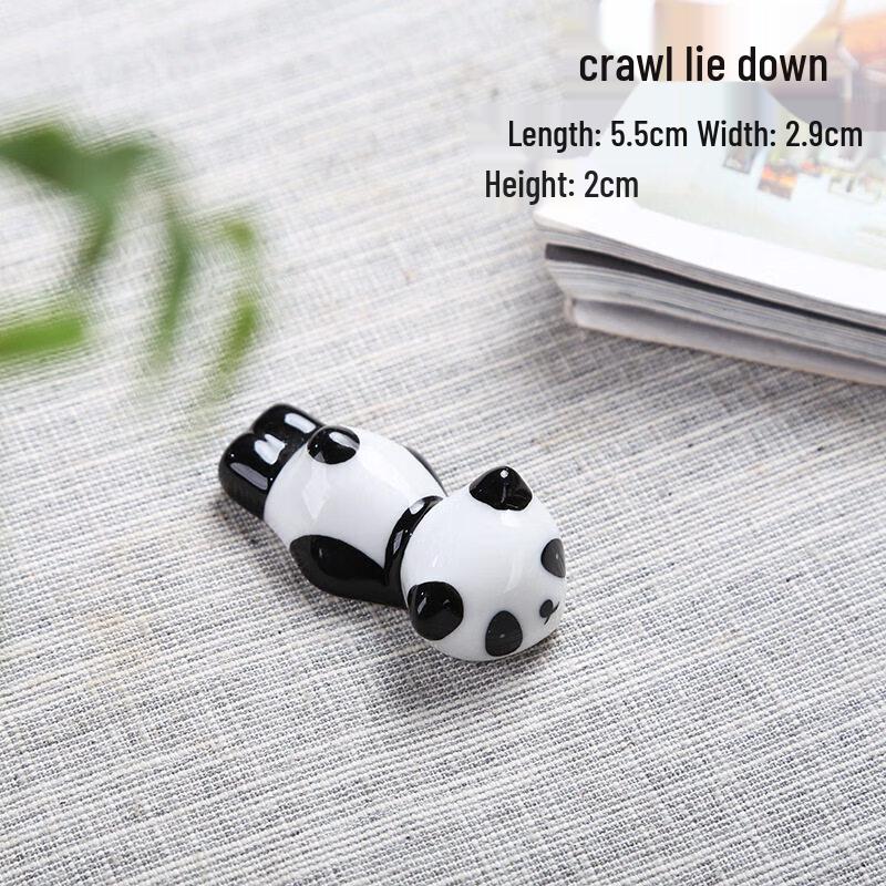 Cute Panda Ceramic Chopstick Rest