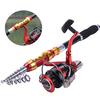 Spinning Rod with Fishing Reel Carbon Fiber Sea Fishing Rod and Reel Combos for Saltwater Fishing