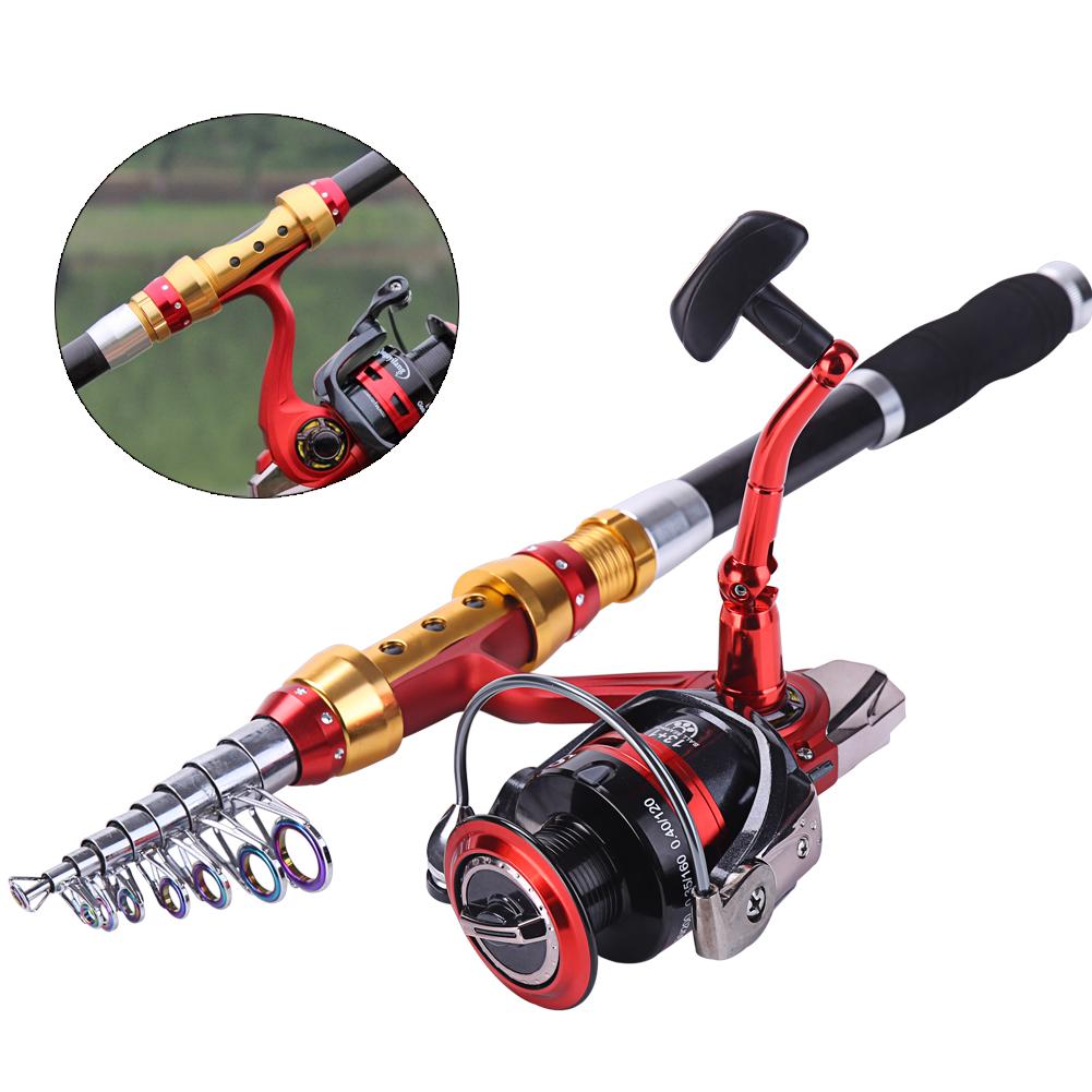 Spinning Rod with Fishing Reel Carbon Fiber Sea Fishing Rod and Reel Combos for Saltwater Fishing