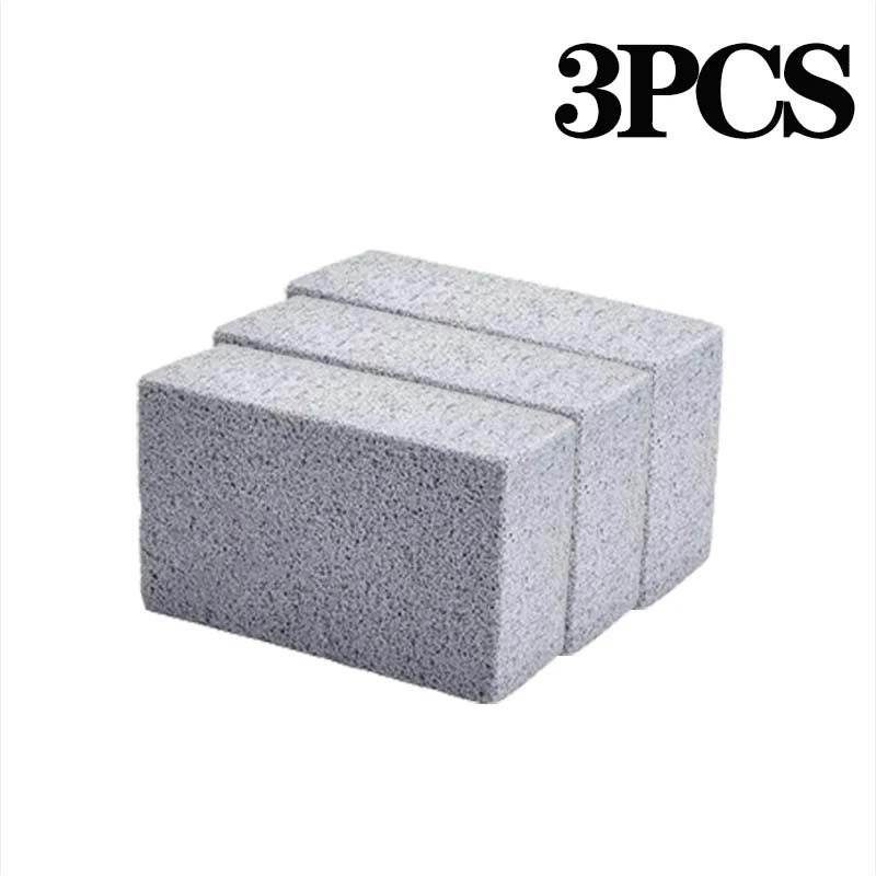 BBQ Grill Cleaning Bricks BBQ Heat Resistant Cleaning Pumice Brush Powerful Stain Remover Cleaning Tools BBQ Tools