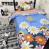 Soft Duvet Cover Set Bedsheet Pillowcase Love Hear Pattern Bedding Set