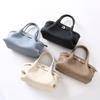 2025 New Top Layer Cowhide Handbag Vegetable Basket Bag High-quality Simple Excellent Crossbody Women's Versatile Casual Commuting