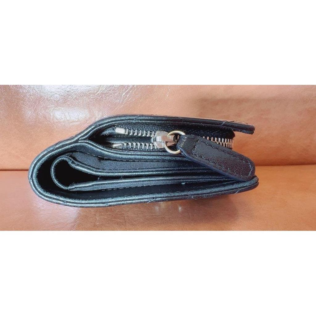 Used Chanel Shiny Lambskin Small Wallet