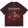 230 g/m² 100% Baumwolle Heavy Metal T-Shirt Rockband Beliebte Musik Druck Unisex Schweres Baumwoll-T-Shirt