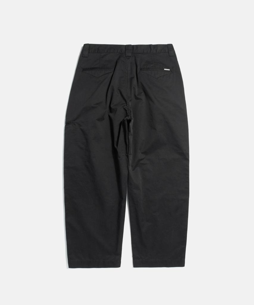 ESPIONAGE 2 Pleats Light Chino Pants Black