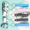 Panda Bamboo Keychain Pendant - Cute Sichuan Zoo Chengdu Souvenir Gift