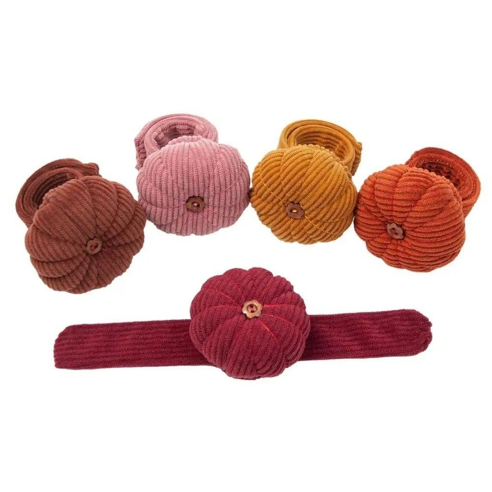 Sewing Tool Needle Cushion Pumpkin Shaped Needle Pillow Cute Wrist Pin Cushion  Household