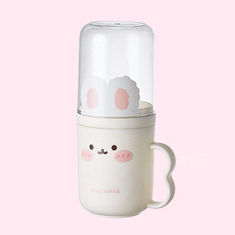 

Cute Wash Cup Household Tooth Cup Portabletoothbrush Storage Box Travel Grooming Set Children Cartoon Mouthwash Cup