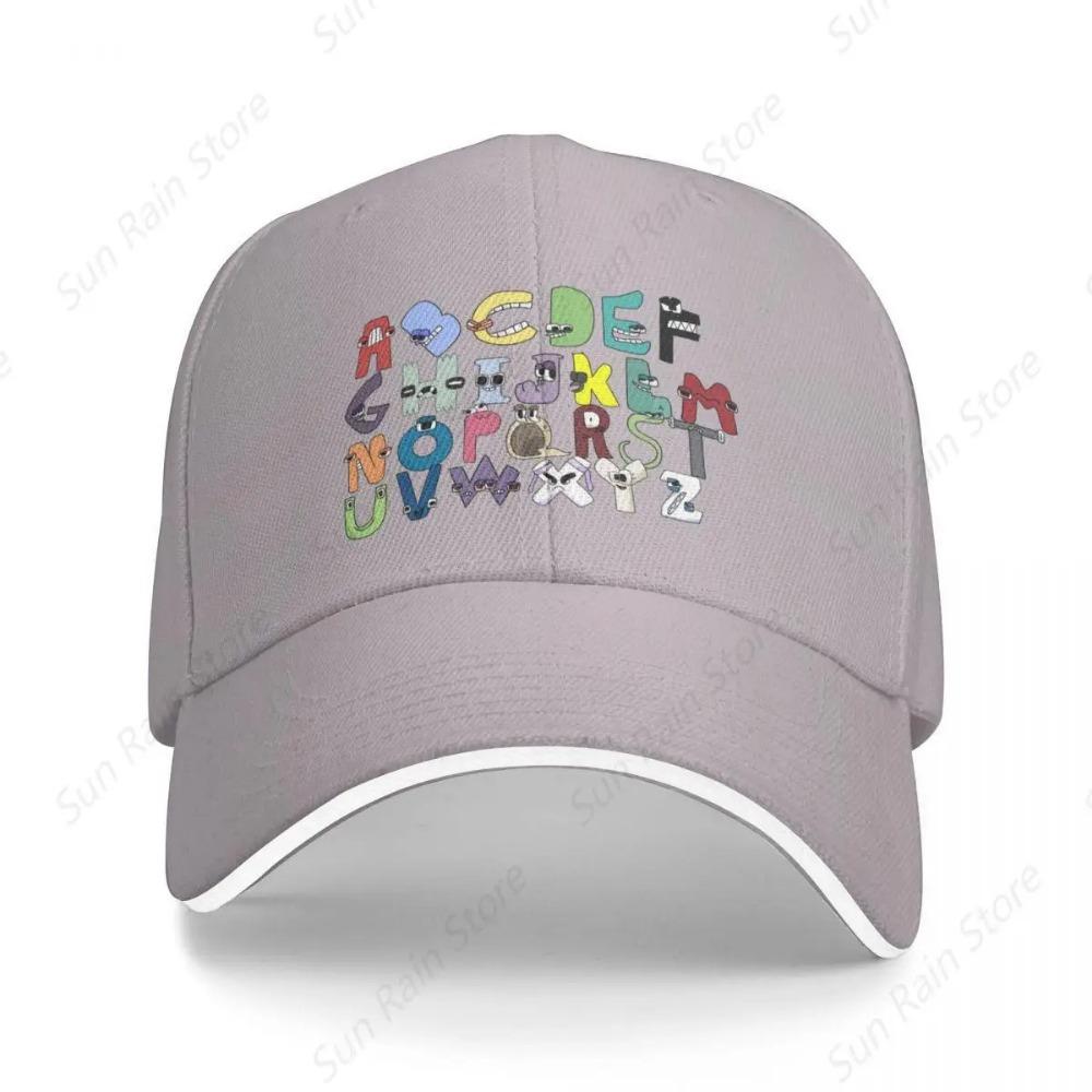 Alphabet Lore Samolepka Baseballová čepice Sportovní čepice Značka Pánská čepice Chlapec Dítě Dámská