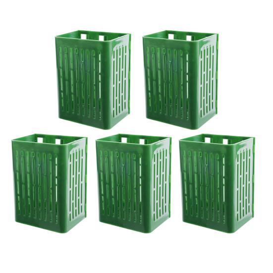 1/2/3/5/10 Stück Aquarium-Pflanzenhalter, Hängetopf für Aquarien, mit Haken, Kunststoff-Wasserpflanzenbecher für Aquascape-Dekoration