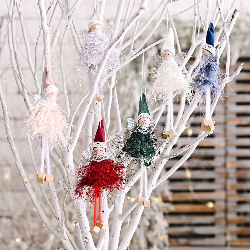 Christmas Decoration Items Plush Girl Leg Hanging Pendant Creative New Little Angel Hanging Pendant Doll Pendant
