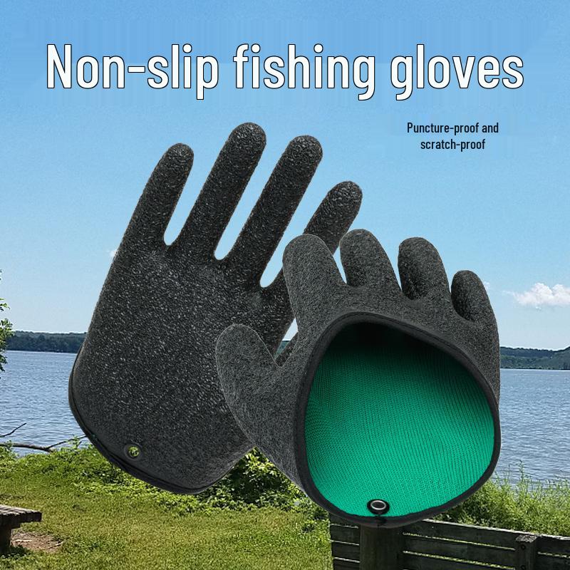 Durable Waterproof Fishing Gloves