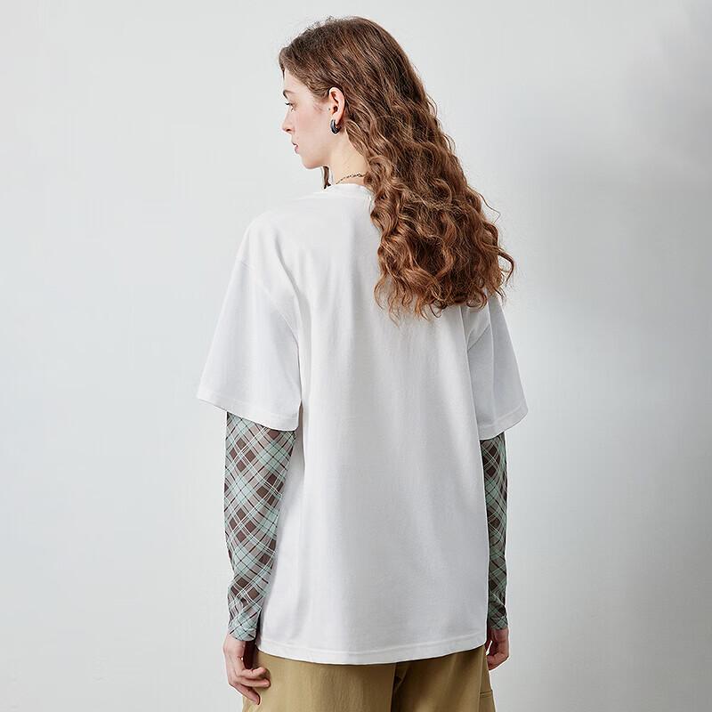 Chuyu Women's Bohemian Patchwork Long-Sleeve T-shirt