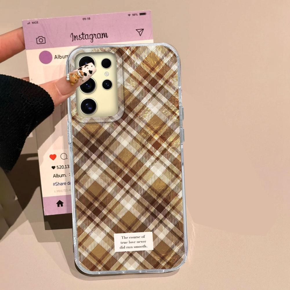 Růžové Proplétané Mřížkované Vzorované Vortexové Texturované Pouzdro na Telefon pro Samsung Galaxy S25 Edge S24 S23 S22 S21 S20 FE Plus Ultra tpu Kryt